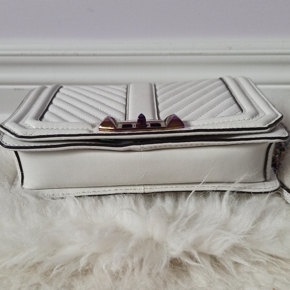 Rebecca Minkoff Chevron Quilted Love Crossbody - Picture 8 of 12